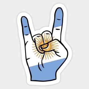 Rock On, Argentina Sticker